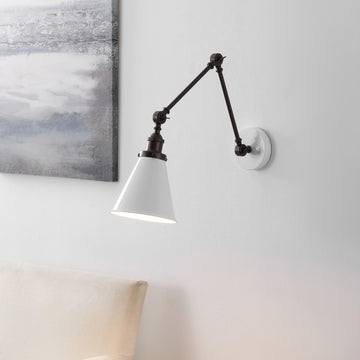 Rover 7" Adjustable Arm Metal LED Wall Sconce
